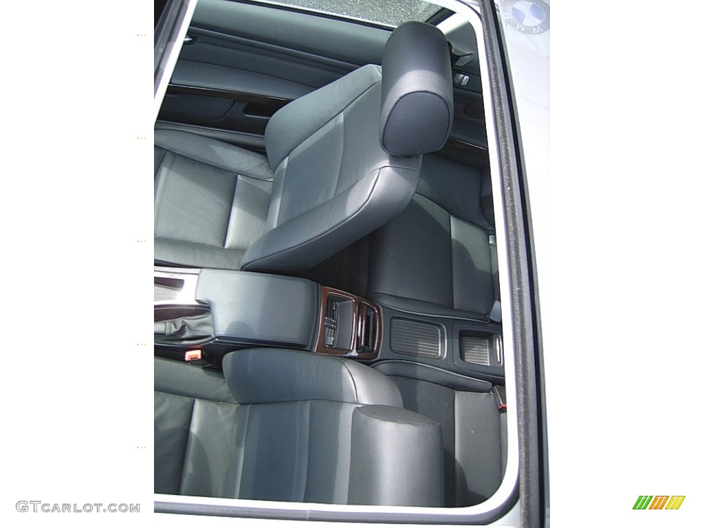 2011 3 Series 328i Coupe - Space Gray Metallic / Black photo #9