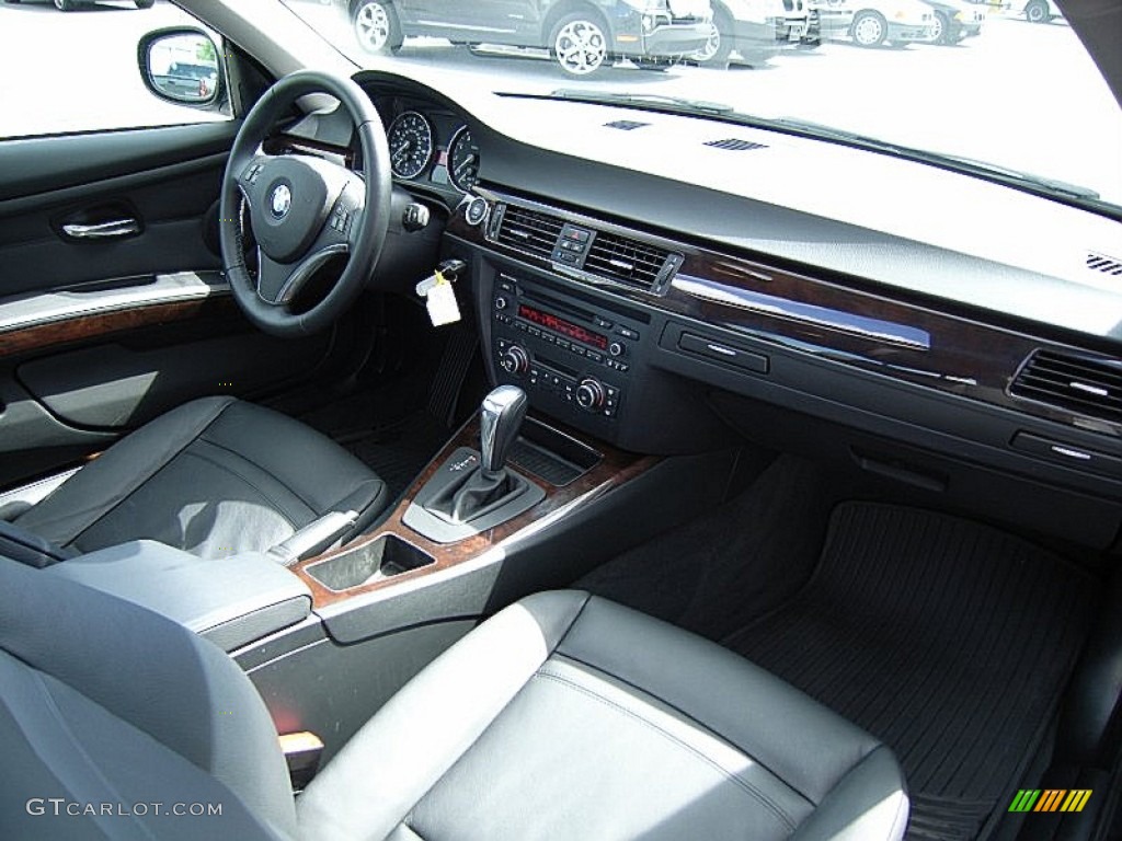 2011 3 Series 328i Coupe - Space Gray Metallic / Black photo #16