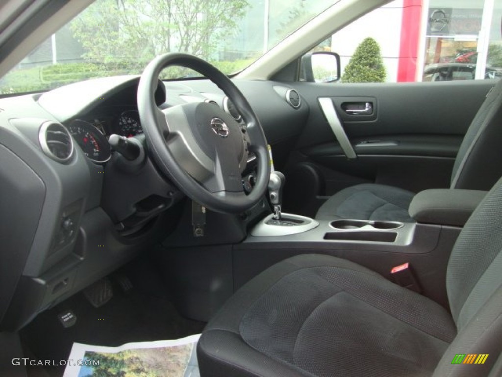 2011 Rogue S AWD - Platinum Graphite / Black photo #11