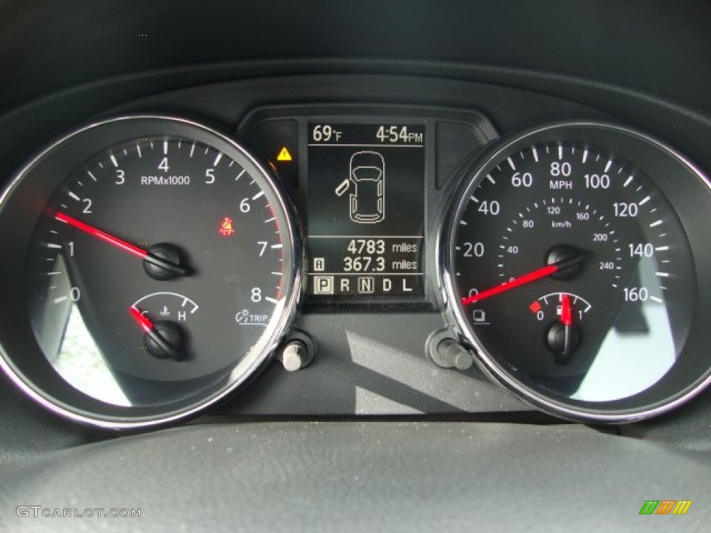 2011 Rogue S AWD - Platinum Graphite / Black photo #14