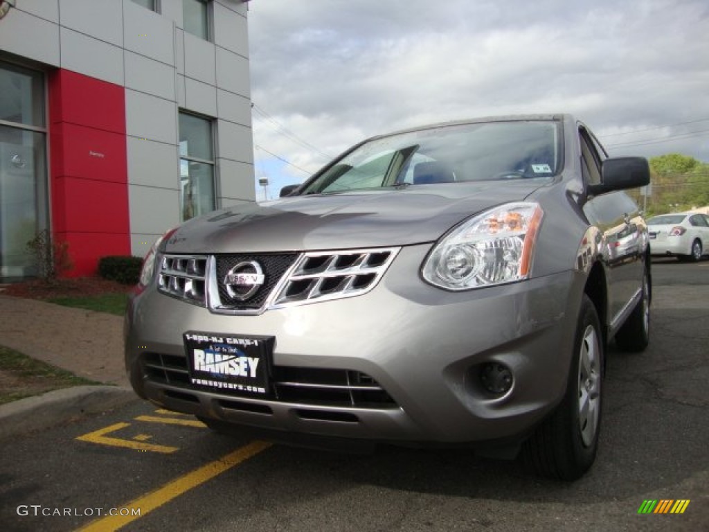 2011 Rogue S AWD - Platinum Graphite / Black photo #1