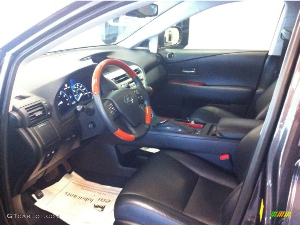 2010 RX 350 AWD - Truffle Brown Mica / Black/Brown Walnut photo #5