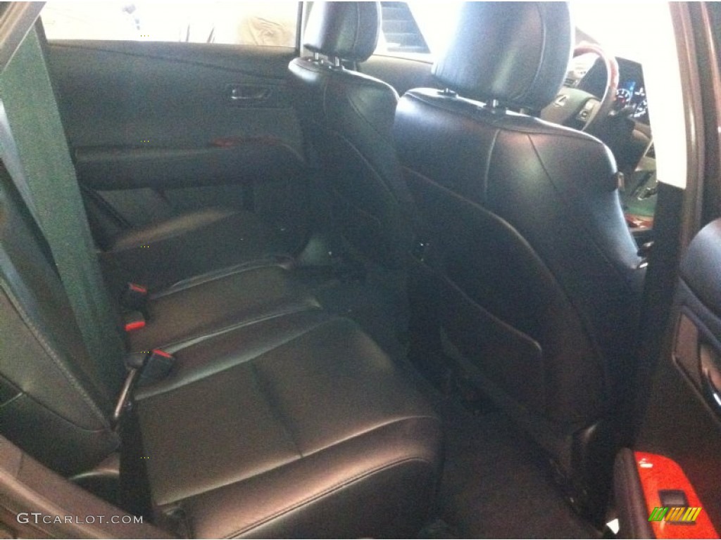 2010 RX 350 AWD - Truffle Brown Mica / Black/Brown Walnut photo #8