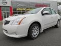 2012 Aspen White Nissan Sentra 2.0 S  photo #1