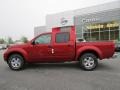 2012 Lava Red Nissan Frontier SV Crew Cab  photo #2