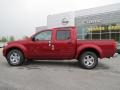 2012 Red Brick Nissan Frontier SV Crew Cab  photo #2