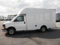 Summit White - Savana Cutaway 3500 Commercial Moving Truck Photo No. 4