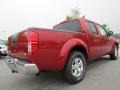 2012 Red Brick Nissan Frontier SV Crew Cab  photo #5