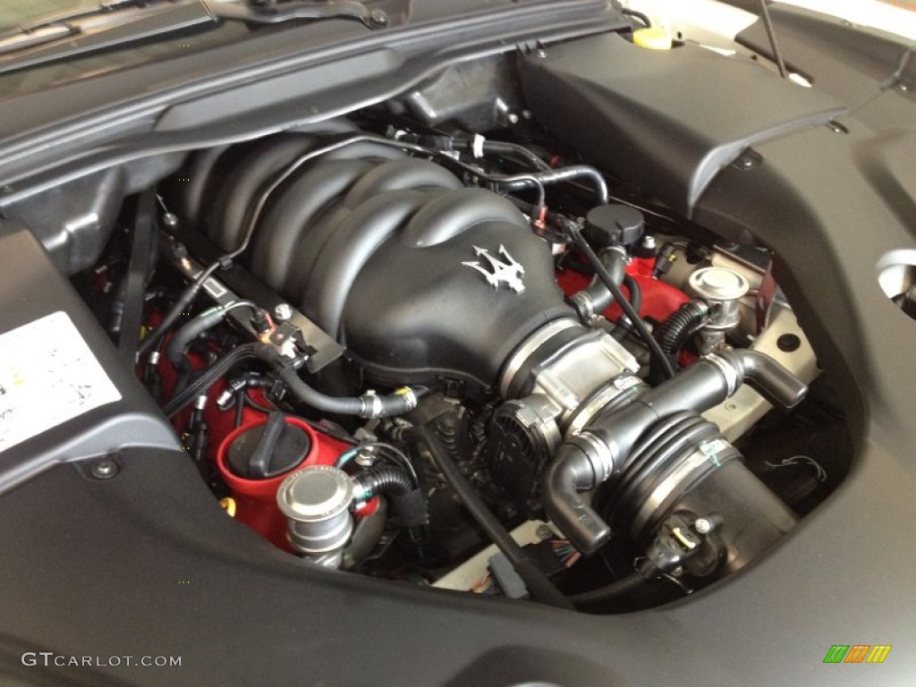 2012 Maserati GranTurismo Convertible GranCabrio Sport 4.7 Liter DOHC 32-Valve VVT V8 Engine Photo #64122005