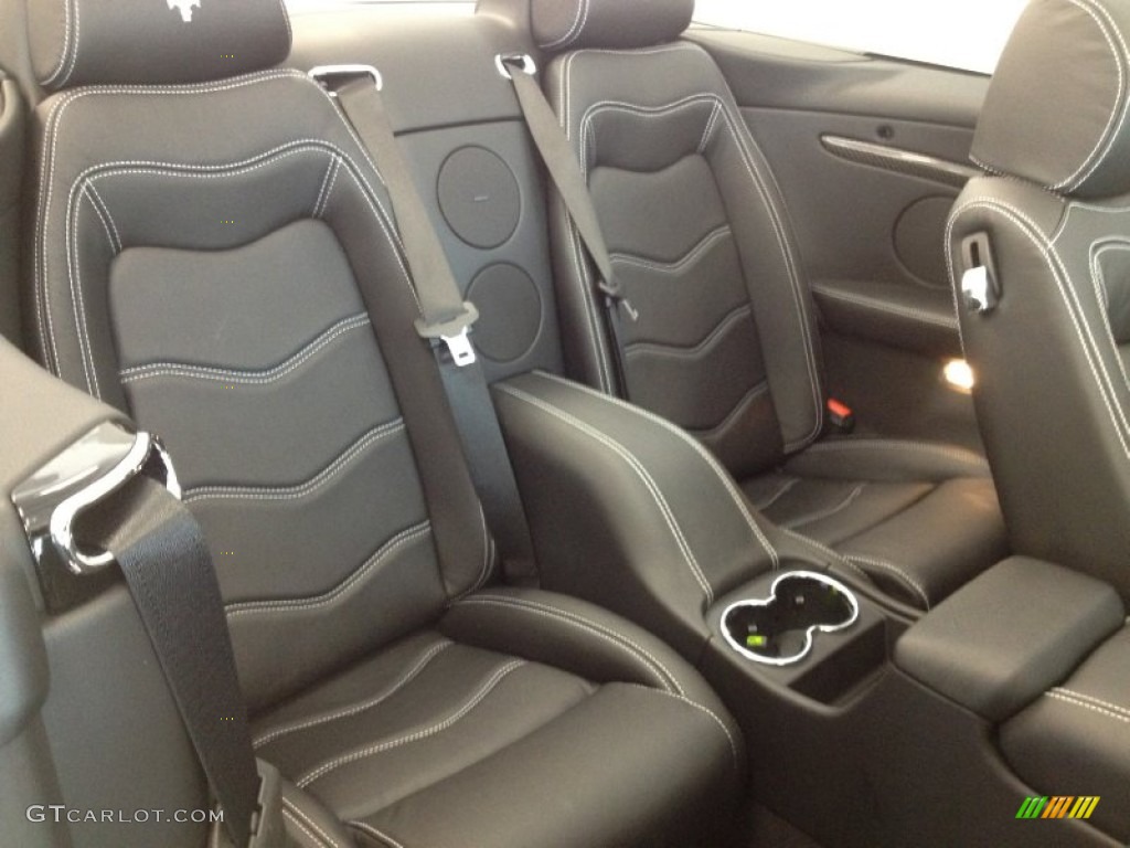 Nero Interior 2012 Maserati GranTurismo Convertible GranCabrio Sport Photo #64122016