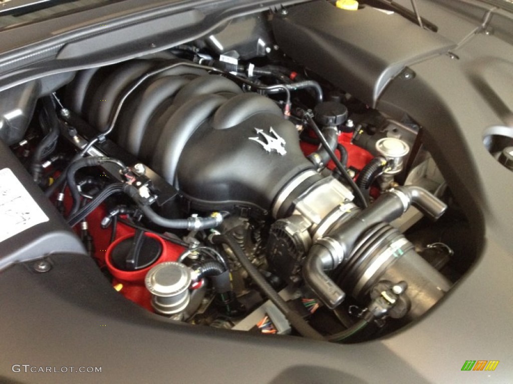 2012 Maserati GranTurismo S Automatic 4.7 Liter DOHC 32-Valve VVT V8 Engine Photo #64122289