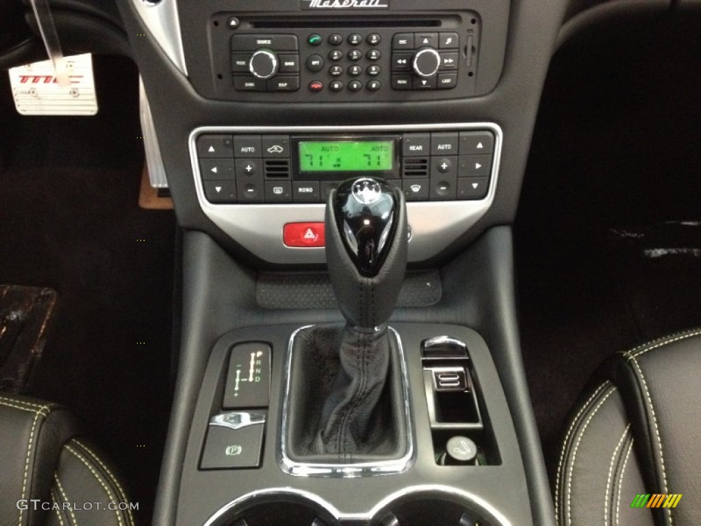 2012 Maserati GranTurismo S Automatic 6 Speed ZF Paddle-Shift Automatic Transmission Photo #64122424