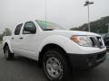 2012 Avalanche White Nissan Frontier S Crew Cab 4x4  photo #6