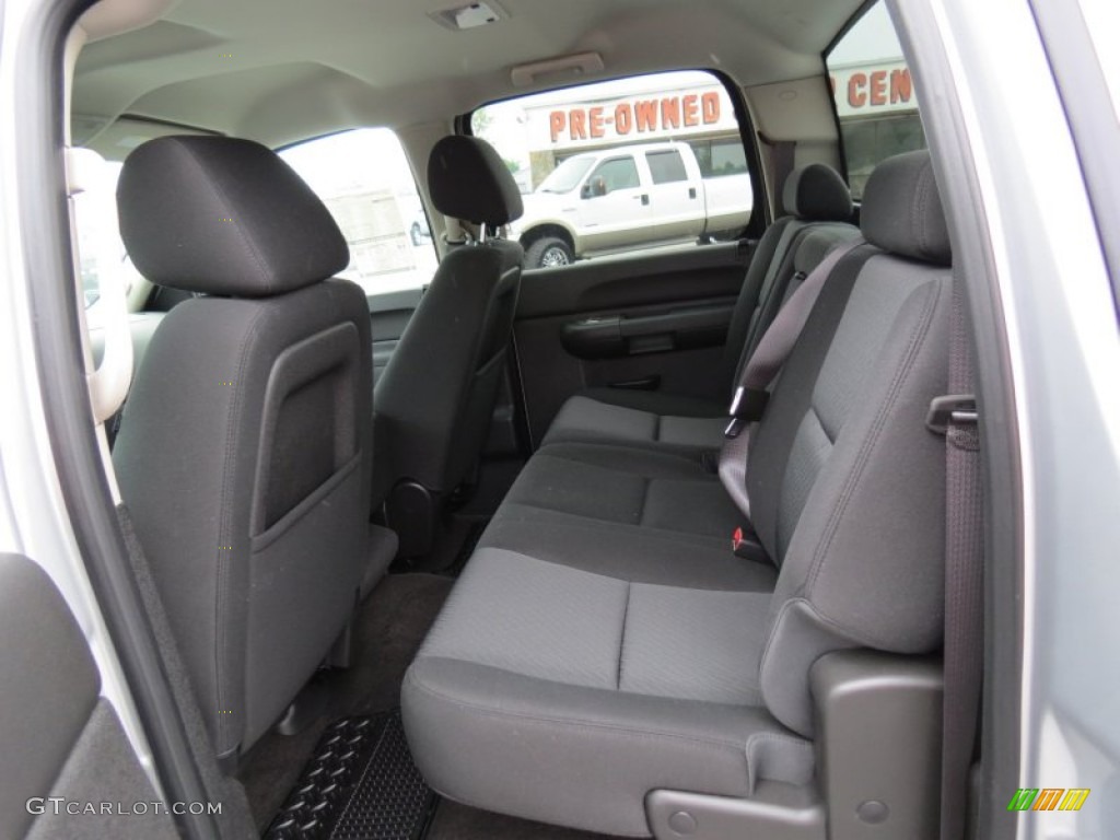 2012 Silverado 1500 LS Crew Cab - Silver Ice Metallic / Dark Titanium photo #11