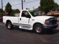 1999 Oxford White Ford F250 Super Duty XLT Regular Cab  photo #2