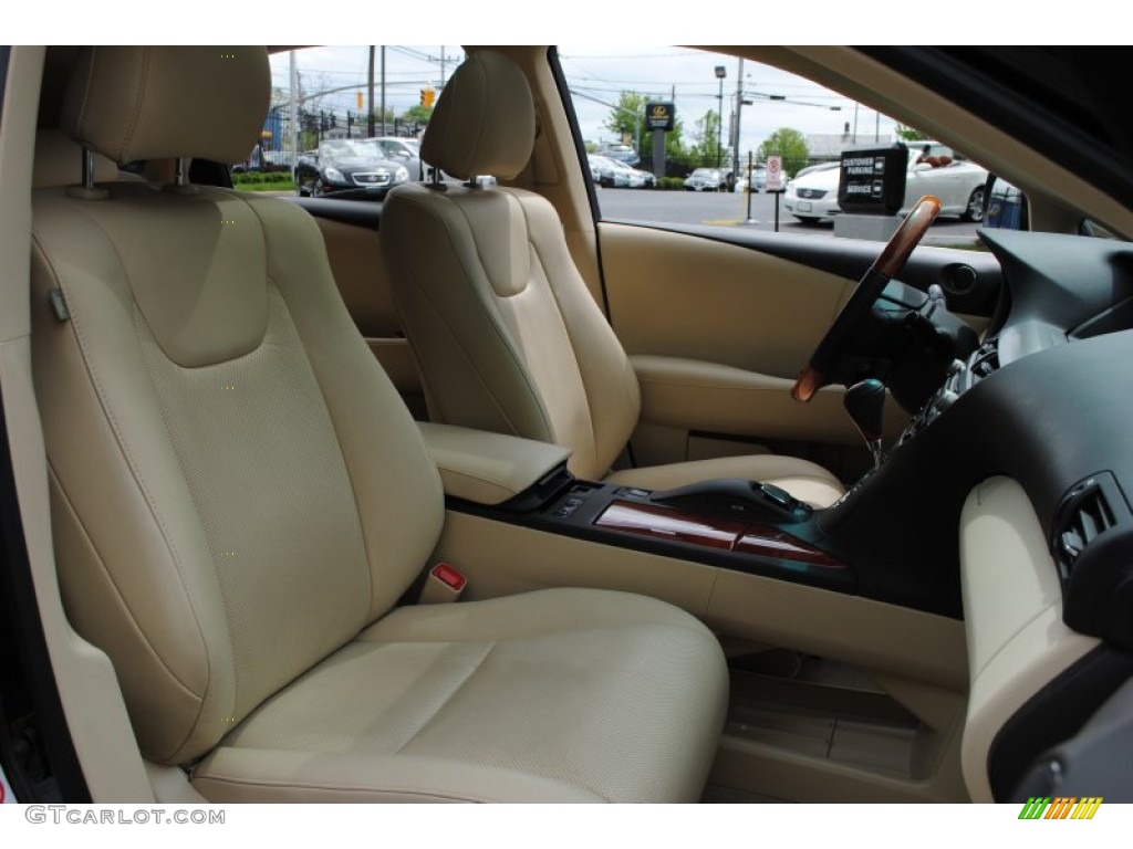 2010 RX 350 AWD - Truffle Brown Mica / Parchment/Brown Walnut photo #10