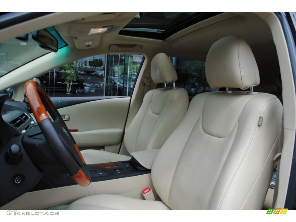 2010 RX 350 AWD - Truffle Brown Mica / Parchment/Brown Walnut photo #12