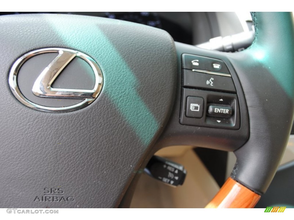 2010 RX 350 AWD - Truffle Brown Mica / Parchment/Brown Walnut photo #16