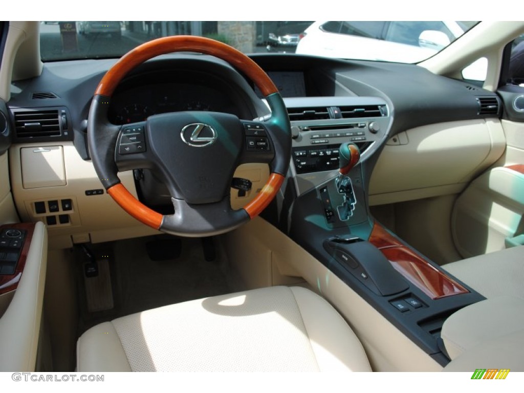 2010 RX 350 AWD - Truffle Brown Mica / Parchment/Brown Walnut photo #18