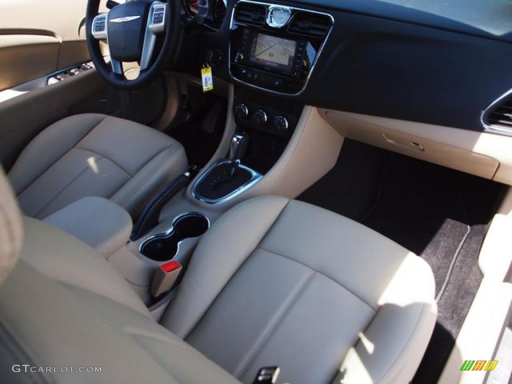 2012 200 Limited Hard Top Convertible - Bright White / Black/Light Frost photo #5