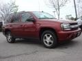 2007 Bordeaux Red Metallic Chevrolet TrailBlazer LS 4x4  photo #2