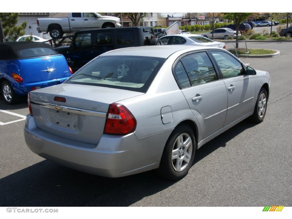 2006 Malibu LT Sedan - Silverstone Metallic / Titanium Gray photo #4
