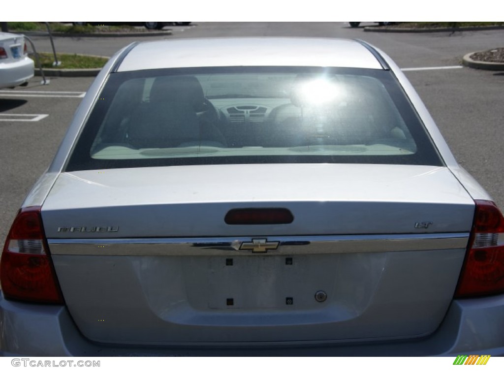 2006 Malibu LT Sedan - Silverstone Metallic / Titanium Gray photo #5