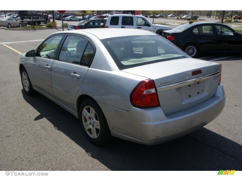 2006 Malibu LT Sedan - Silverstone Metallic / Titanium Gray photo #6