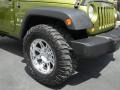 2007 Rescue Green Metallic Jeep Wrangler X 4x4  photo #2