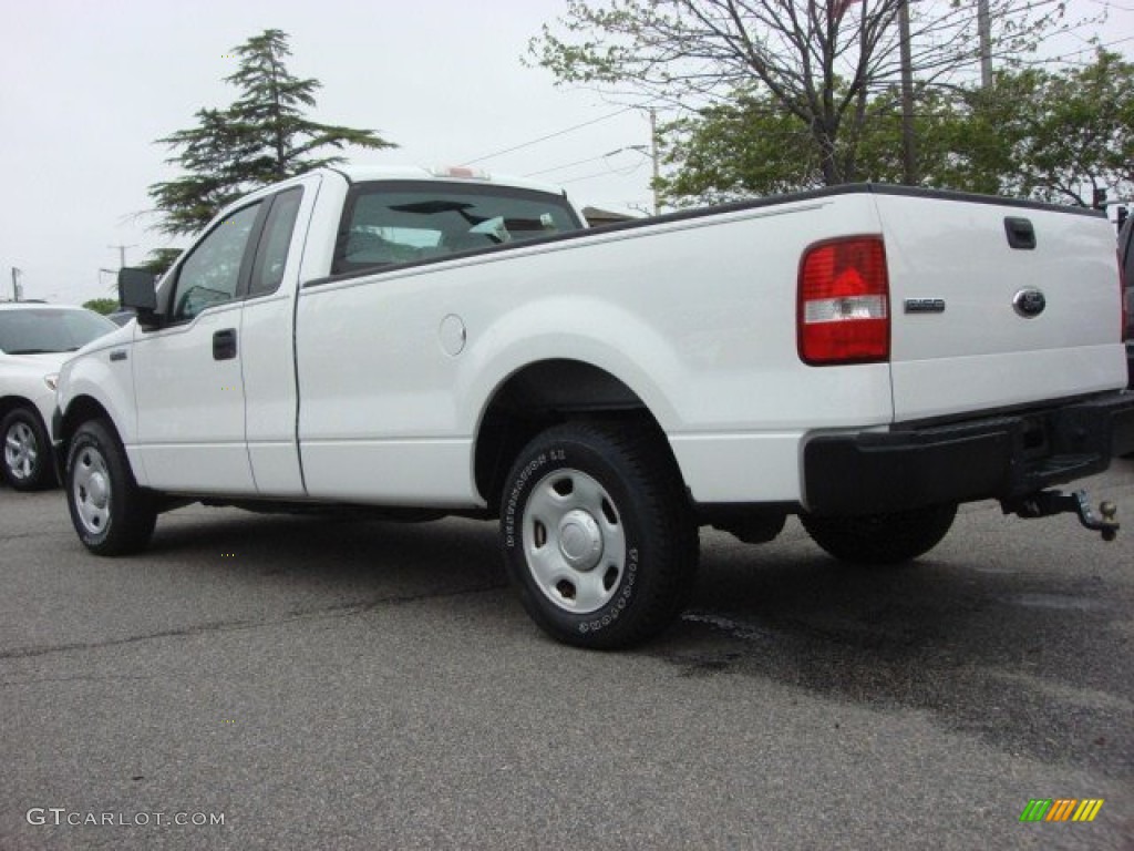 2006 F150 XL Regular Cab - Oxford White / Medium Flint photo #6