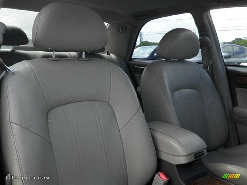 2004 XG350 Sedan - Black Obsidian / Gray photo #14