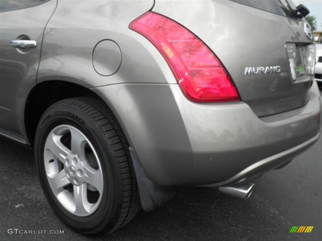 2004 Murano SL AWD - Polished Pewter Metallic / Charcoal photo #8