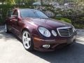 Barolo Red Metallic 2009 Mercedes-Benz E 350 Sedan