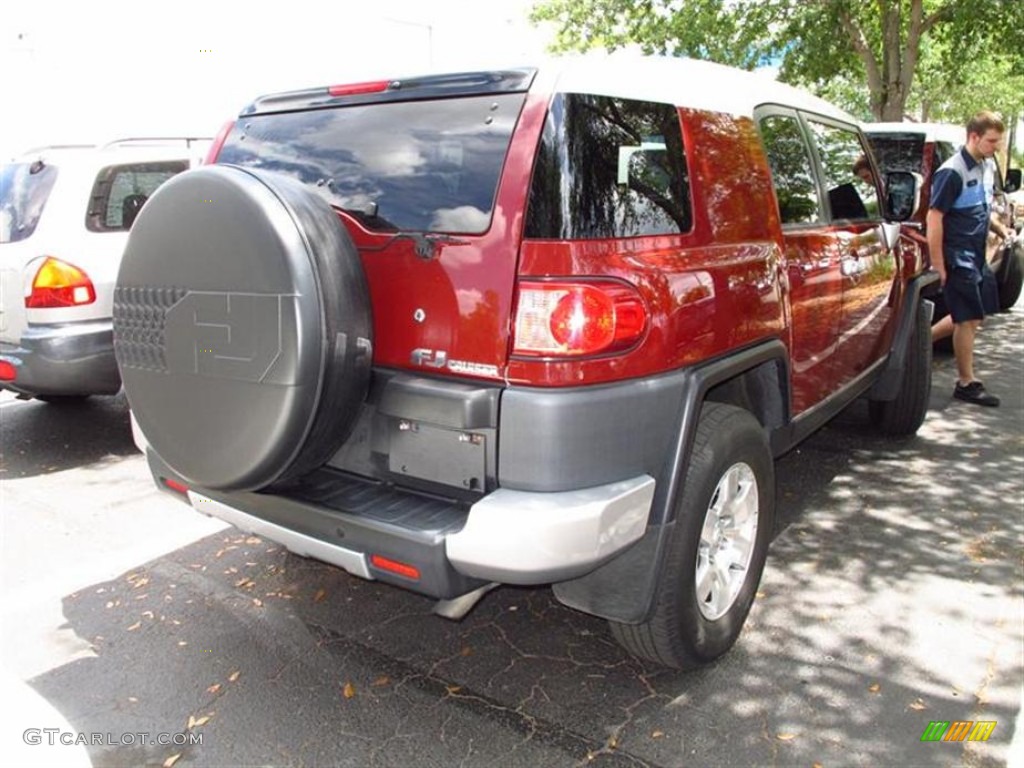 2008 FJ Cruiser  - Brick Red / Dark Charcoal photo #2