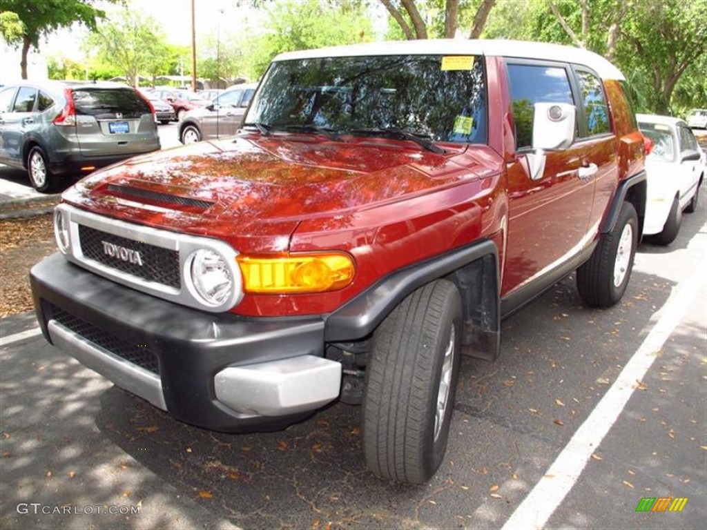 2008 FJ Cruiser  - Brick Red / Dark Charcoal photo #4