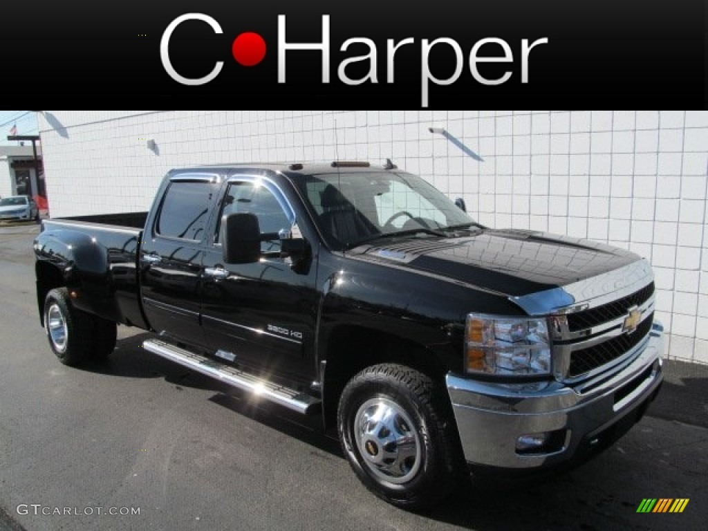 Black Chevrolet Silverado 3500HD