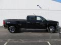 2011 Black Chevrolet Silverado 3500HD LTZ Crew Cab 4x4 Dually  photo #2