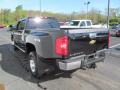 2011 Black Chevrolet Silverado 3500HD LTZ Crew Cab 4x4 Dually  photo #8