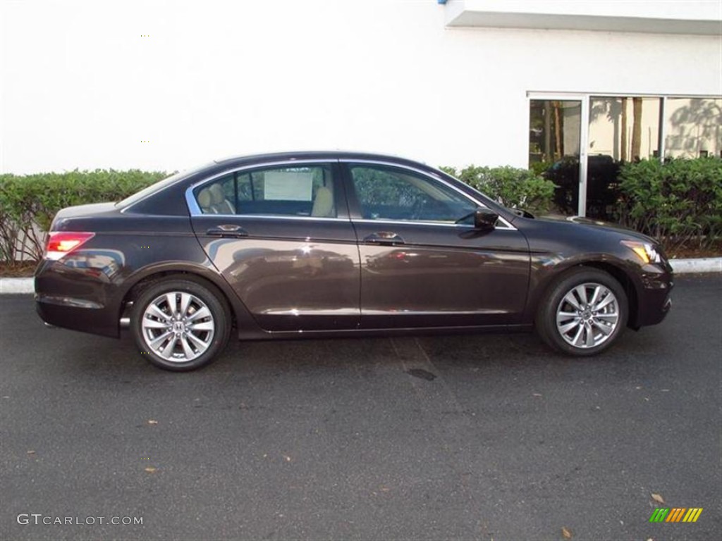 Dark Amber Metallic 2012 Honda Accord EX Sedan Exterior Photo #64134037