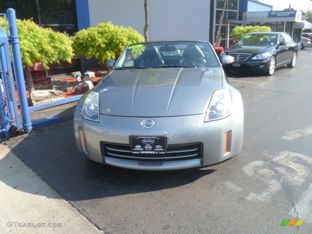 2006 350Z Touring Roadster - Silverstone Metallic / Charcoal Leather photo #1