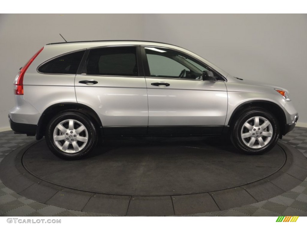 2009 CR-V EX 4WD - Alabaster Silver Metallic / Gray photo #6