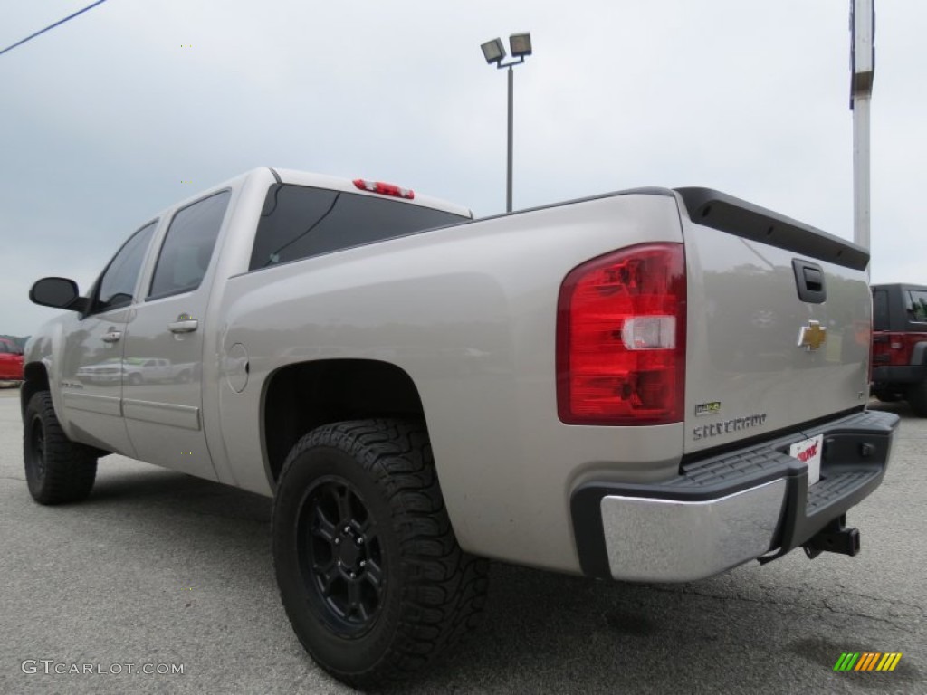 2009 Silverado 1500 LT Crew Cab 4x4 - Silver Birch Metallic / Ebony photo #5