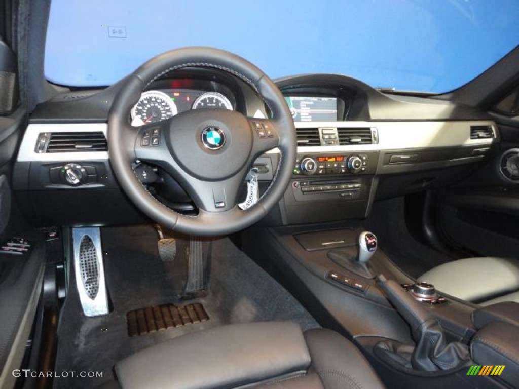 2010 BMW M3 Sedan Black Novillo Dashboard Photo #64136668