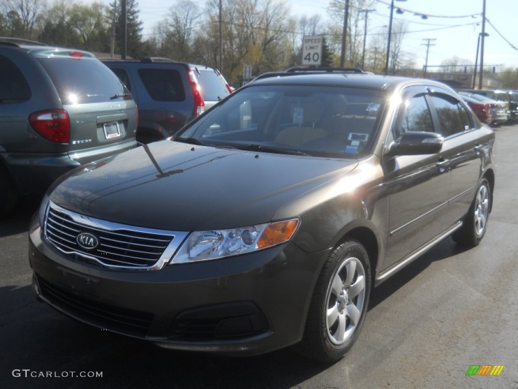 2009 Optima LX - Metal Bronze / Beige photo #1