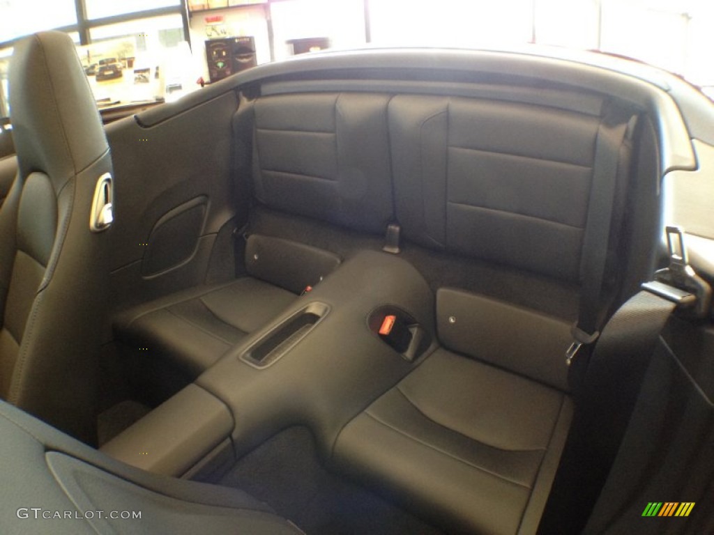 2012 Porsche New 911 Carrera S Cabriolet Rear Seat Photo #64138360