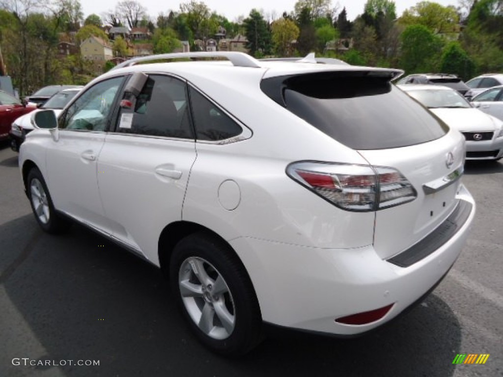 2012 RX 350 AWD - Starfire White Pearl / Parchment photo #2