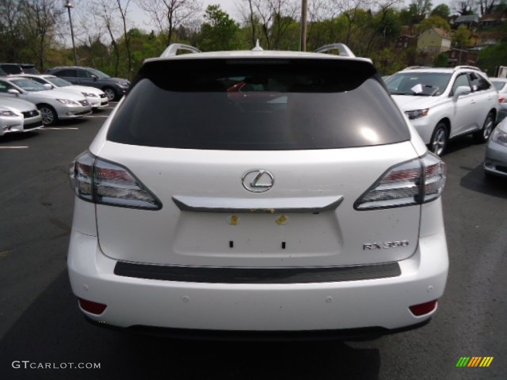 2012 RX 350 AWD - Starfire White Pearl / Parchment photo #3