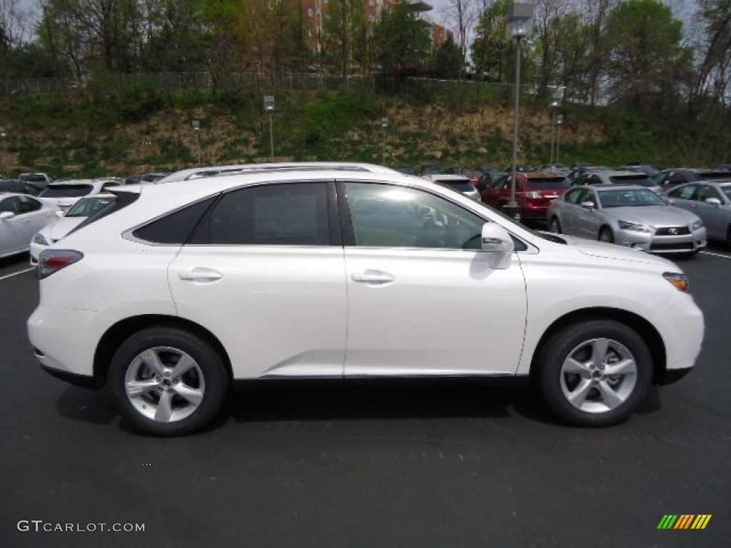 2012 RX 350 AWD - Starfire White Pearl / Parchment photo #5