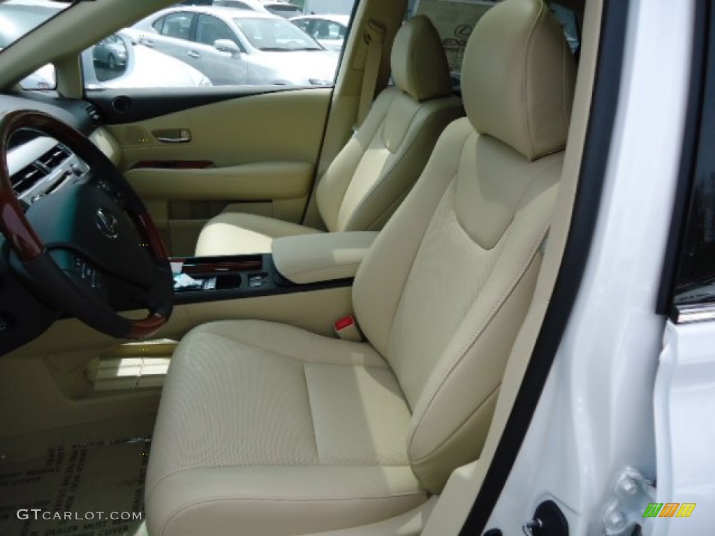 2012 RX 350 AWD - Starfire White Pearl / Parchment photo #10