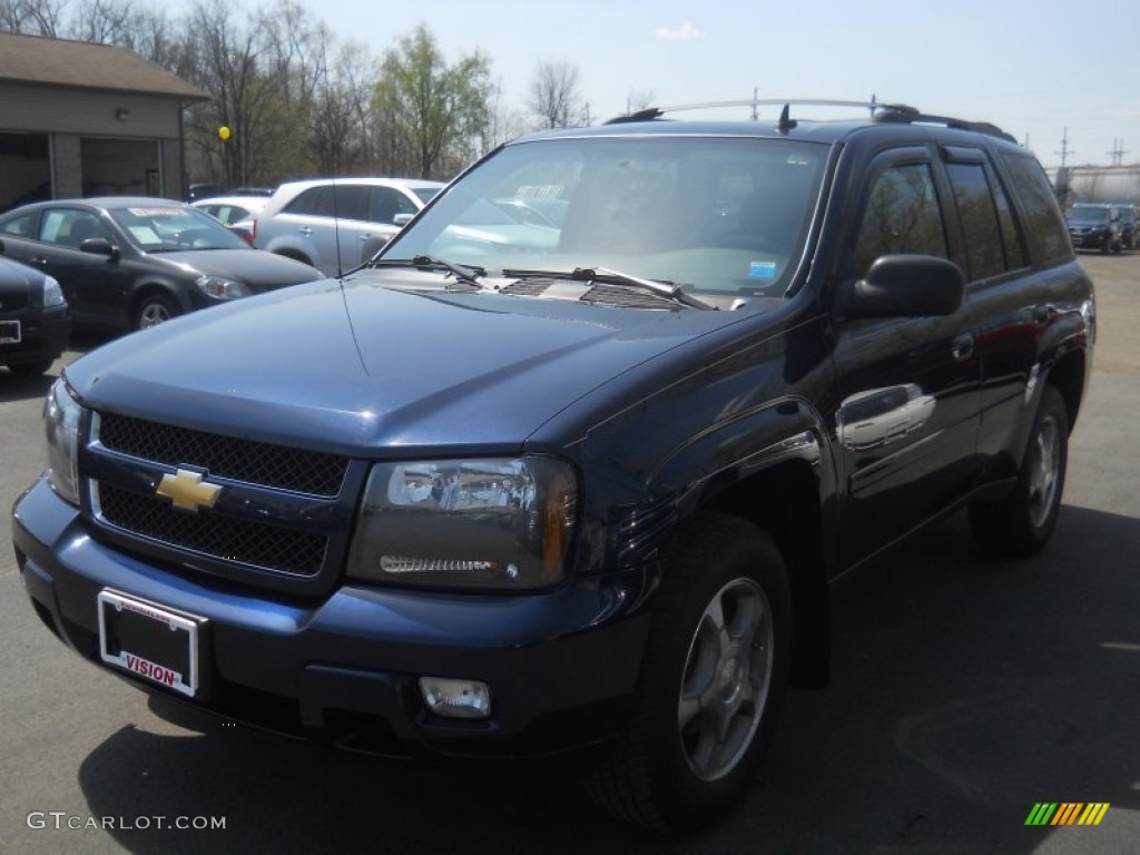 2008 TrailBlazer LT 4x4 - Imperial Blue Metallic / Ebony photo #1